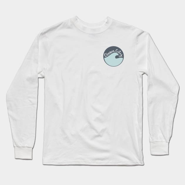 Ocean City Long Sleeve T-Shirt by The Letters mdn